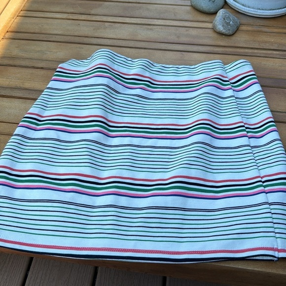 Bright Stripe Wrap Skirt NWOT - Picture 7 of 11